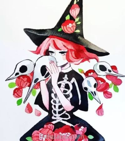 水彩插画，极具才华！ - 图画吧TUHUABA