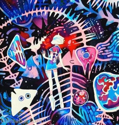 水彩插画，极具才华！ - 图画吧TUHUABA