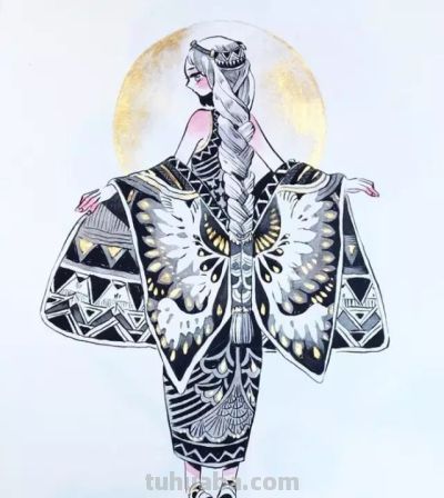 水彩插画，极具才华！ - 图画吧TUHUABA