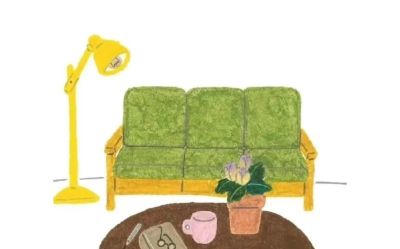 粉嫩柔和的居家静物与花卉｜韩国插画师dalnuun - 图画吧TUHUABA