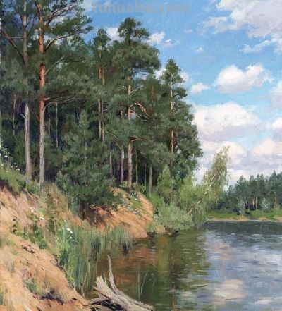 俄罗斯画家斯坦尼斯拉夫·布鲁西洛夫的风景油画 - 图画吧TUHUABA