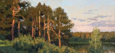 俄罗斯画家斯坦尼斯拉夫·布鲁西洛夫的风景油画 - 图画吧TUHUABA