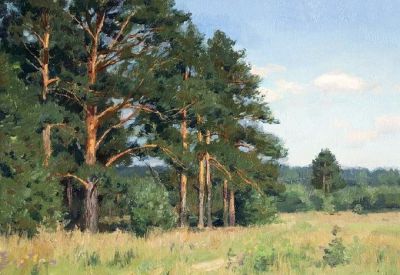 俄罗斯画家斯坦尼斯拉夫·布鲁西洛夫的风景油画 - 图画吧TUHUABA