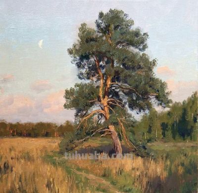 俄罗斯画家斯坦尼斯拉夫·布鲁西洛夫的风景油画 - 图画吧TUHUABA