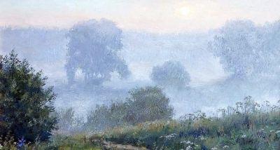 俄罗斯画家斯坦尼斯拉夫·布鲁西洛夫的风景油画 - 图画吧TUHUABA