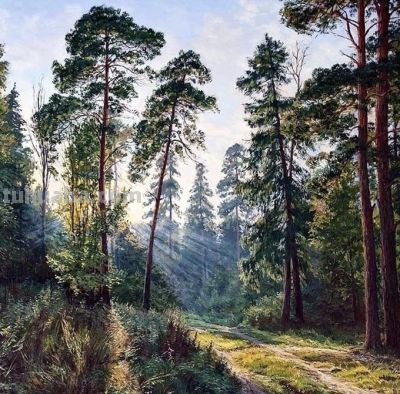 俄罗斯画家斯坦尼斯拉夫·布鲁西洛夫的风景油画 - 图画吧TUHUABA