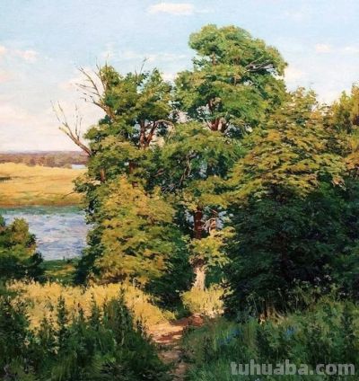 俄罗斯画家斯坦尼斯拉夫·布鲁西洛夫的风景油画 - 图画吧TUHUABA