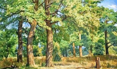 俄罗斯画家斯坦尼斯拉夫·布鲁西洛夫的风景油画 - 图画吧TUHUABA