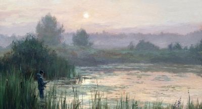 俄罗斯画家斯坦尼斯拉夫·布鲁西洛夫的风景油画 - 图画吧TUHUABA