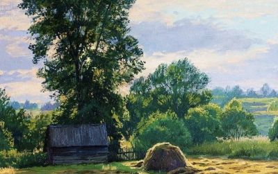 俄罗斯画家斯坦尼斯拉夫·布鲁西洛夫的风景油画 - 图画吧TUHUABA