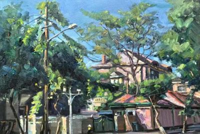 2025年天津市第十届油画双年展 | 风景静物油画作品选 - 图画吧TUHUABA