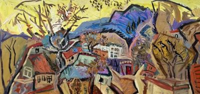 【DeepSeek谈艺】杨继锋·油画丨凝萃山河的诗意，叩响本真的回响 - 图画吧TUHUABA