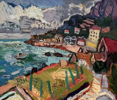 【DeepSeek谈艺】杨继锋·油画丨凝萃山河的诗意，叩响本真的回响 - 图画吧TUHUABA