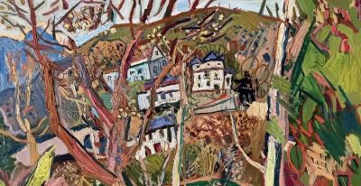 【DeepSeek谈艺】杨继锋·油画丨凝萃山河的诗意，叩响本真的回响 - 图画吧TUHUABA