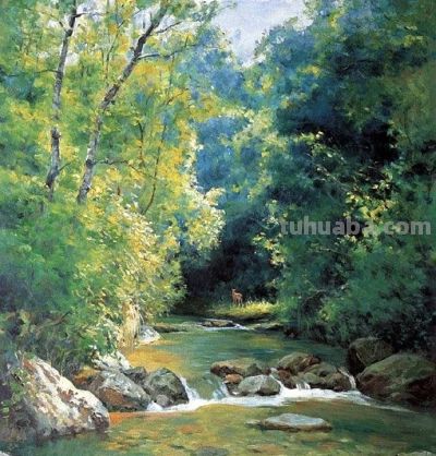 油画里的一幕幕乡愁 - 图画吧TUHUABA