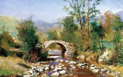 油画里的一幕幕乡愁 - 图画吧TUHUABA