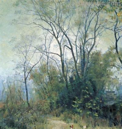 油画里的一幕幕乡愁 - 图画吧TUHUABA