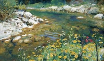 油画里的一幕幕乡愁 - 图画吧TUHUABA