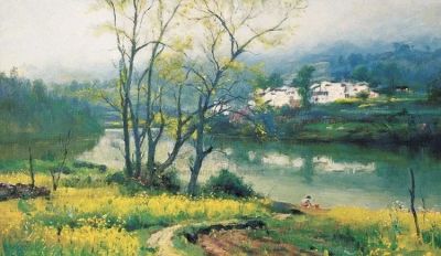 油画里的一幕幕乡愁 - 图画吧TUHUABA