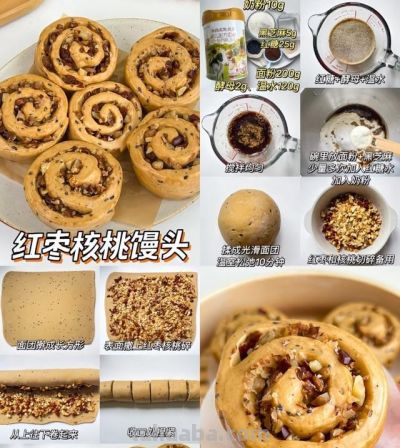 6款双色卷馒头，把早餐做成“可撕的艺术品” - 图画吧TUHUABA