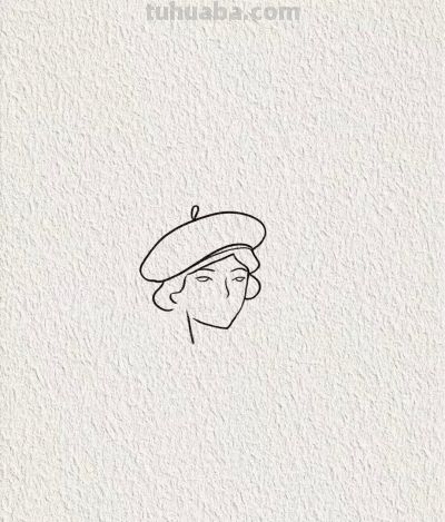 复古黑帽与红唇 优雅女性的经典形象丨画个简笔画分享 - 今日头条 复古黑帽与红唇 优雅女性的经典形象丨画个简笔画分享 - 图画吧TUHUABA
