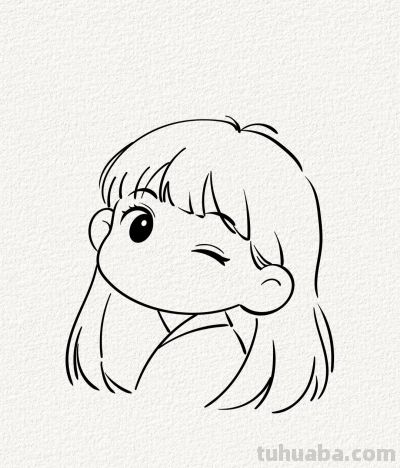 可爱女孩的简笔画教程 简单易学 快来试试丨涂鸦简笔画分享 - 今日头条 可爱女孩的简笔画教程 简单易学 快来试试丨涂鸦简笔画分享 - 图画吧TUHUABA