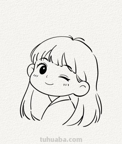 可爱女孩的简笔画教程 简单易学 快来试试丨涂鸦简笔画分享 - 今日头条 可爱女孩的简笔画教程 简单易学 快来试试丨涂鸦简笔画分享 - 图画吧TUHUABA