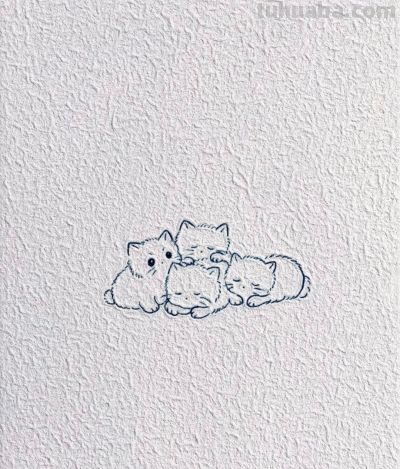 七只小猫 团团相拥暖意融融丨喜乐儿简笔画分享 - 今日头条 七只小猫 团团相拥暖意融融丨喜乐儿简笔画分享 - 图画吧TUHUABA