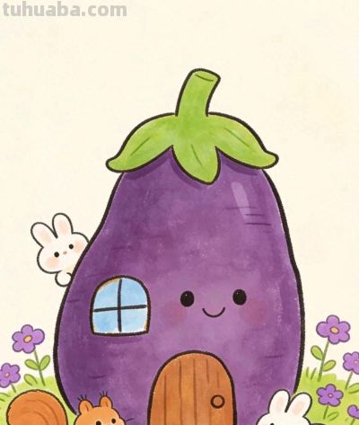 宝宝画画打卡素材 | 蔬菜房子（收藏） - 今日头条