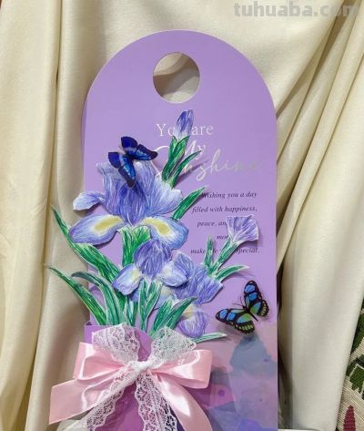 3.8日妇女节绘画素材欣赏，送自己一束花呀！ - 图画吧TUHUABA