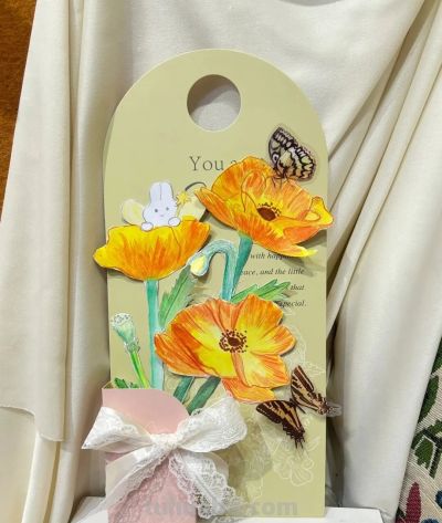 3.8日妇女节绘画素材欣赏，送自己一束花呀！ - 图画吧TUHUABA