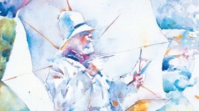 惊艳水彩画！简约笔触与透光感让人叹服！ - 今日头条