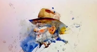 惊艳水彩画！简约笔触与透光感让人叹服！ - 图画吧TUHUABA