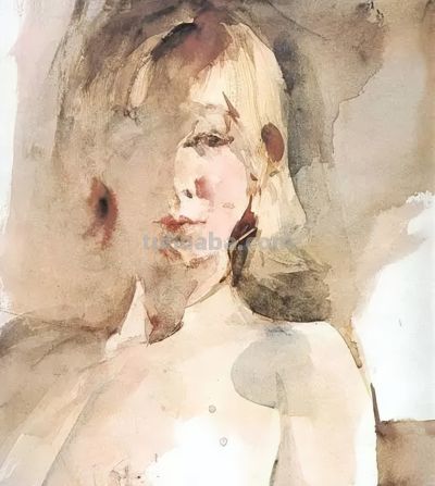 惊艳水彩画！简约笔触与透光感让人叹服！ - 图画吧TUHUABA