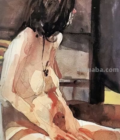 惊艳水彩画！简约笔触与透光感让人叹服！ - 图画吧TUHUABA