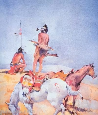 惊艳水彩画！简约笔触与透光感让人叹服！ - 图画吧TUHUABA