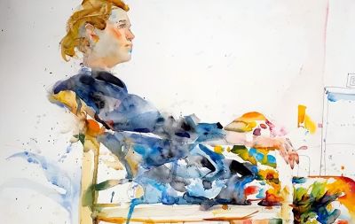 惊艳水彩画！简约笔触与透光感让人叹服！ - 图画吧TUHUABA