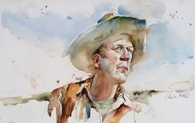 惊艳水彩画！简约笔触与透光感让人叹服！ - 图画吧TUHUABA