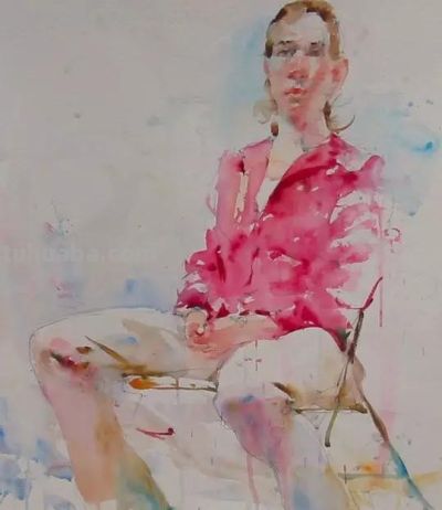 惊艳水彩画！简约笔触与透光感让人叹服！ - 图画吧TUHUABA