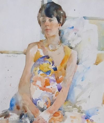 惊艳水彩画！简约笔触与透光感让人叹服！ - 图画吧TUHUABA