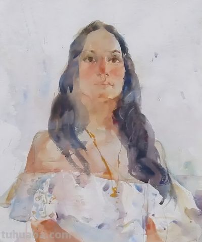 惊艳水彩画！简约笔触与透光感让人叹服！ - 图画吧TUHUABA