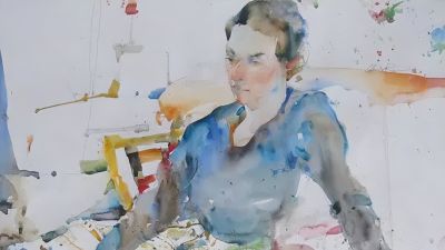 惊艳水彩画！简约笔触与透光感让人叹服！ - 图画吧TUHUABA