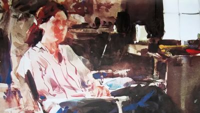 惊艳水彩画！简约笔触与透光感让人叹服！ - 图画吧TUHUABA