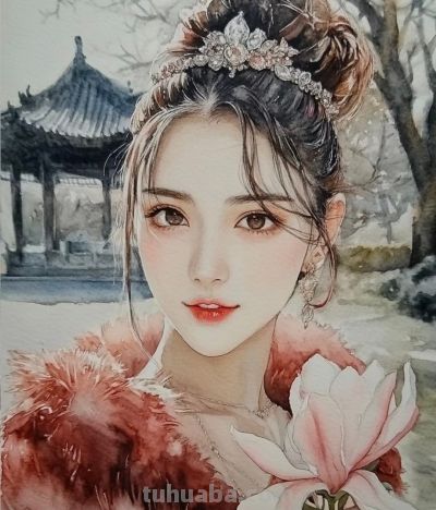水彩少女 梦幻唯美 治愈系少女心丨SpacewaIkerrand390875w分享 - 图画吧TUHUABA