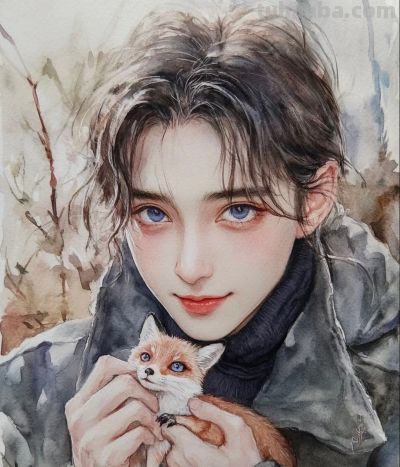 水彩少女 梦幻唯美 治愈系少女心丨SpacewaIkerrand390875w分享 - 图画吧TUHUABA