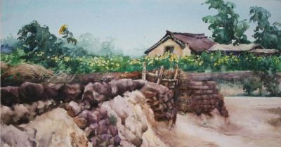 跃马迎春书春联——水彩画家杨忠义作品鉴赏 - 今日头条 跃马迎春书春联——水彩画家杨忠义作品鉴赏 - 图画吧TUHUABA