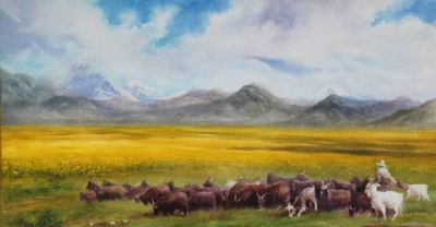 跃马迎春书春联——水彩画家杨忠义作品鉴赏 - 今日头条 跃马迎春书春联——水彩画家杨忠义作品鉴赏 - 图画吧TUHUABA