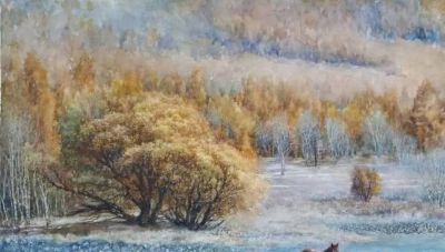 跃马迎春书春联——水彩画家杨忠义作品鉴赏 - 今日头条 跃马迎春书春联——水彩画家杨忠义作品鉴赏 - 图画吧TUHUABA