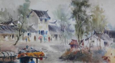 跃马迎春书春联——水彩画家杨忠义作品鉴赏 - 今日头条 跃马迎春书春联——水彩画家杨忠义作品鉴赏 - 图画吧TUHUABA