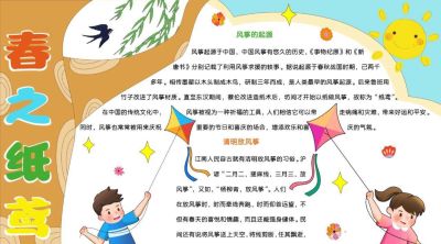 春天手抄报 - 图画吧TUHUABA